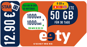 eety STAR mit SIM-Karte